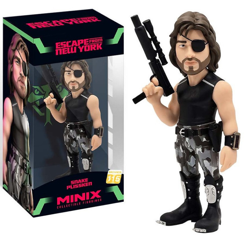 Escape from New York - Figurine 12 cm Minix : Snake Plissken