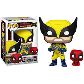 Marvel : Deadpool & Wolverine - Pop! - Wolverine with Babypool n°1403