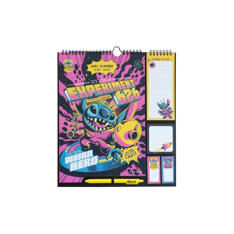 Disney - Calendrier planner familial 2024/2025 Stitch