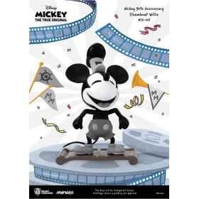 Disney : Mickey - Mini Egg Attack : Figurine Steamboat Willie 9cm