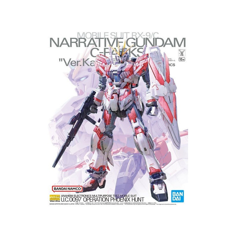 Gundam - MG 1/100 Narrative C-Packs Ver.Ka