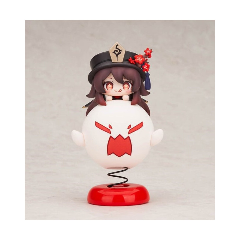 Genshin Impact - Figurine Hu Tao Chibi Chara Yurayura Stand Ver 10 cm