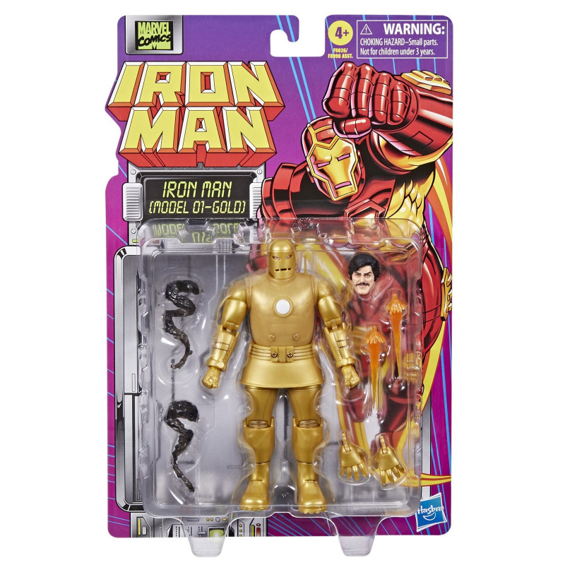 Marvel Legends - Iron Man - Figurine  Iron Man (Model 01 - Gold)