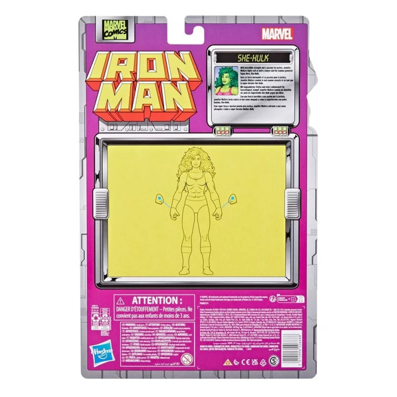 Marvel Legends - Iron Man - Figurine She Hulk 15 cm