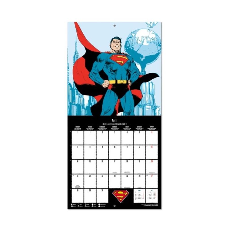 DC Comics - Calendrier 2025 90th Anniversary