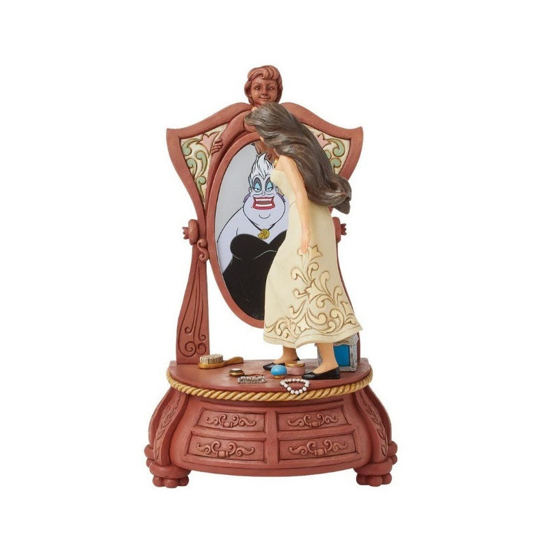 FÉVRIER 2025 : Disney : La Petite Sirène - Traditions - Figurine Vanessa Vanity Scene with Ursula