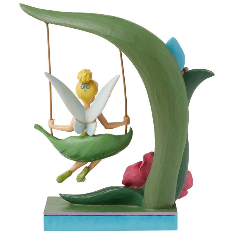 Disney : Peter Pan - Traditions - Figurine Clochette balançoire "Suspended in Springtime Magic"