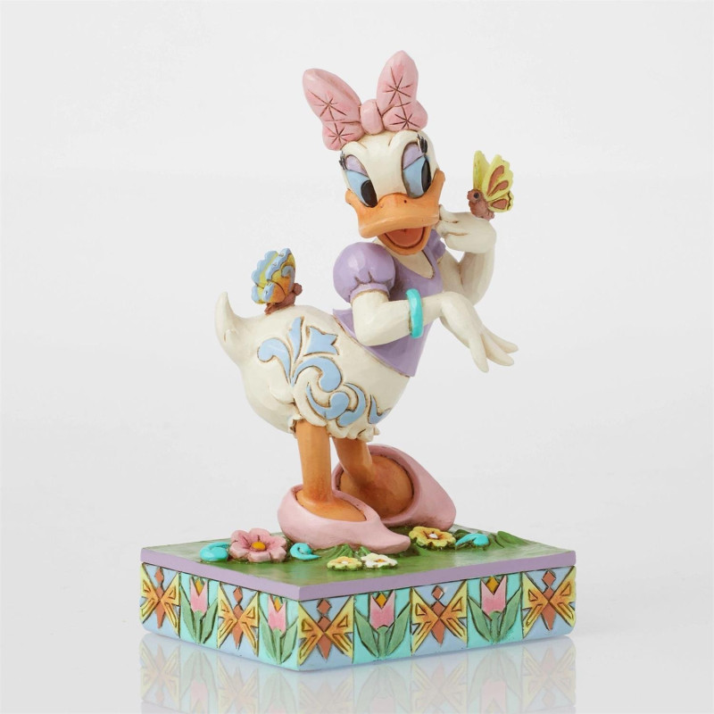 MARS 2025 : Disney : Mickey & Friends - Traditions - Figurine Daisy Duck Spring "Blooms and Butterflies"