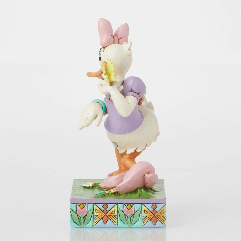 Disney : Mickey & Friends - Traditions - Figurine Daisy Duck Spring "Blooms and Butterflies"