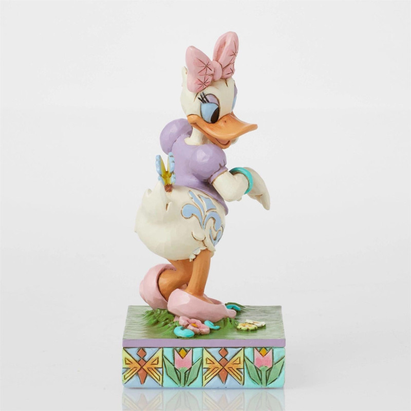 Disney : Mickey & Friends - Traditions - Figurine Daisy Duck Spring "Blooms and Butterflies"