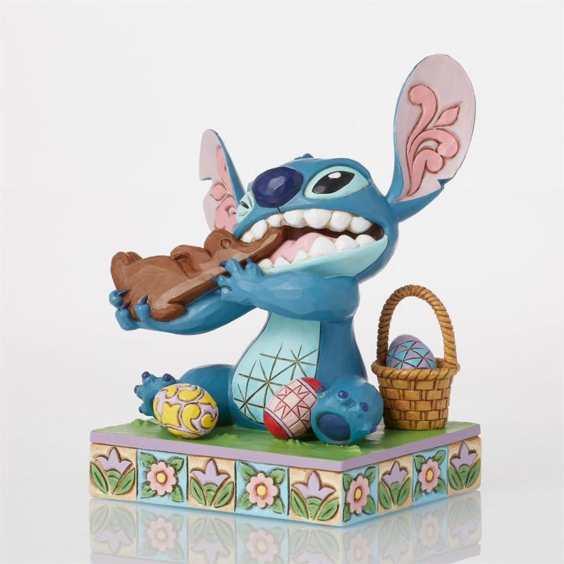 MARS 2025 : Disney : Lilo & Stitch - Traditions - Figurine Stitch Lapin de Pâques "Sugar Rush"