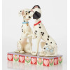 Disney : Les 101 Dalmatiens - Traditions - Figurine Pongo & Perdita "101 Ways to Love You"