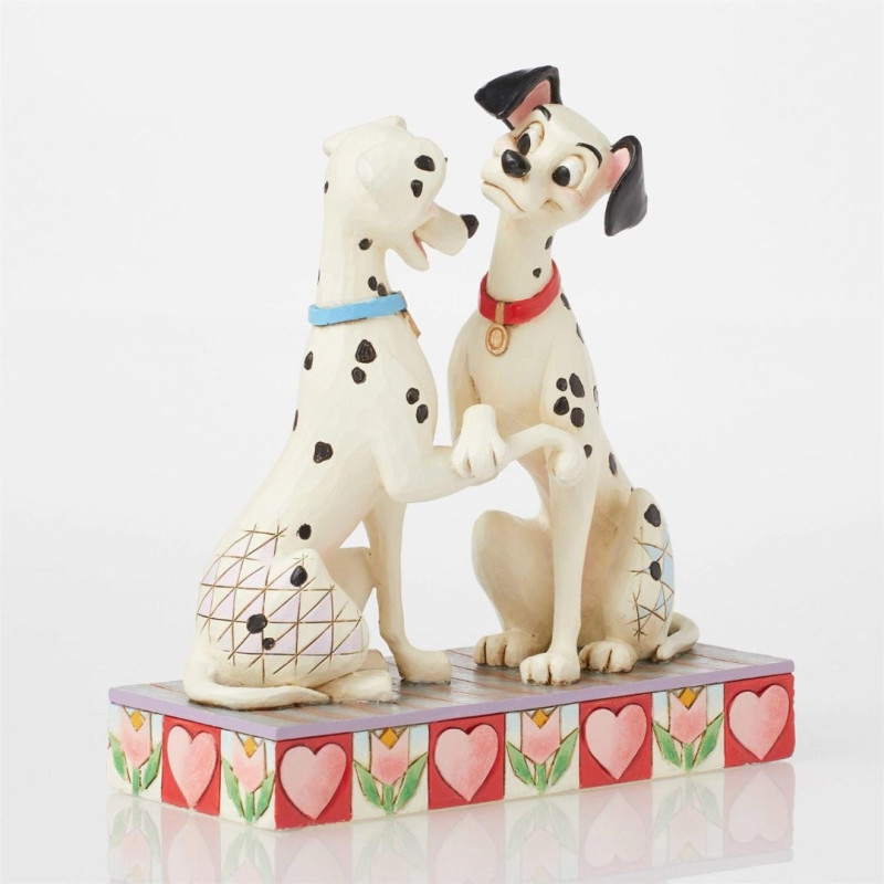 Disney : Les 101 Dalmatiens - Traditions - Figurine Pongo & Perdita "101 Ways to Love You"