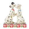 Disney : Les 101 Dalmatiens - Traditions - Figurine Pongo & Perdita "101 Ways to Love You"