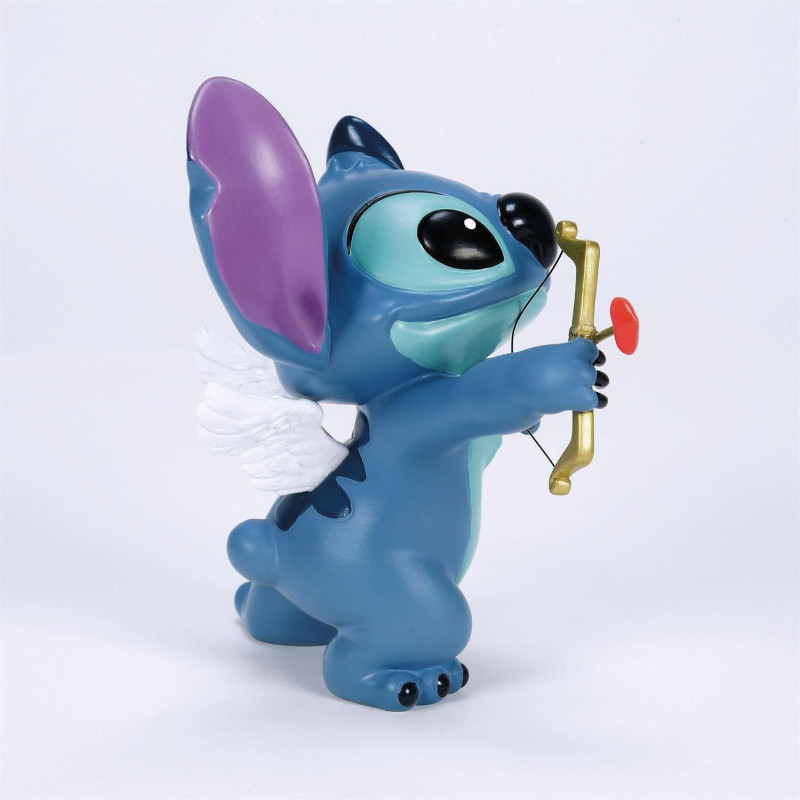 DÉCEMBRE 2024 : Disney : Lilo & Stitch - Showcase - Figurine Stitch Cupidon Saint-Valentin