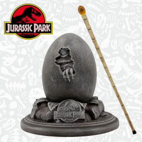 Jurassic Park - Répliques 30th Anniversary Egg & John Hammond Cane Set