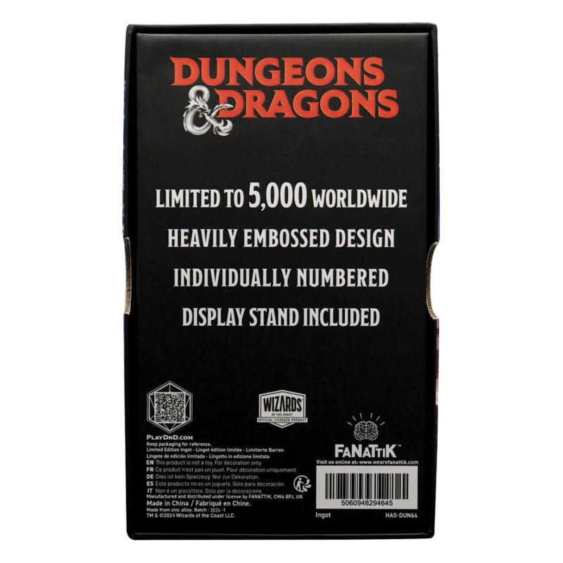 Dungeons & Dragons - Lingot Book of Many Things 5000 exemplaires