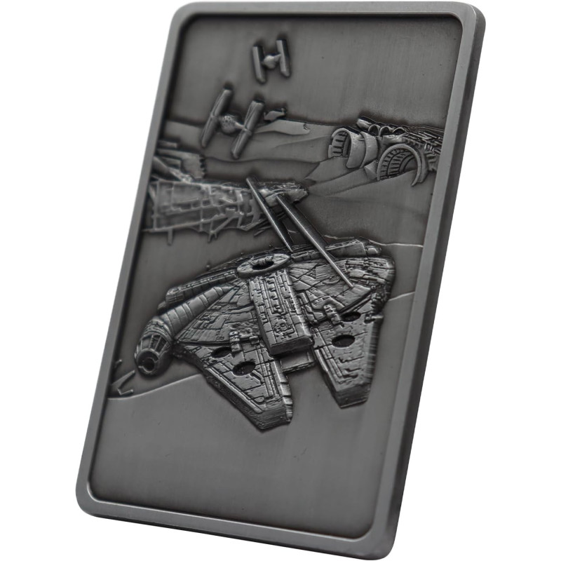 Star Wars - Lingot plaque 9995 exemplaires Millenium Falcon