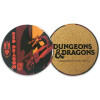 Dungeons & Dragons - Pack 4 sous-verres en métal