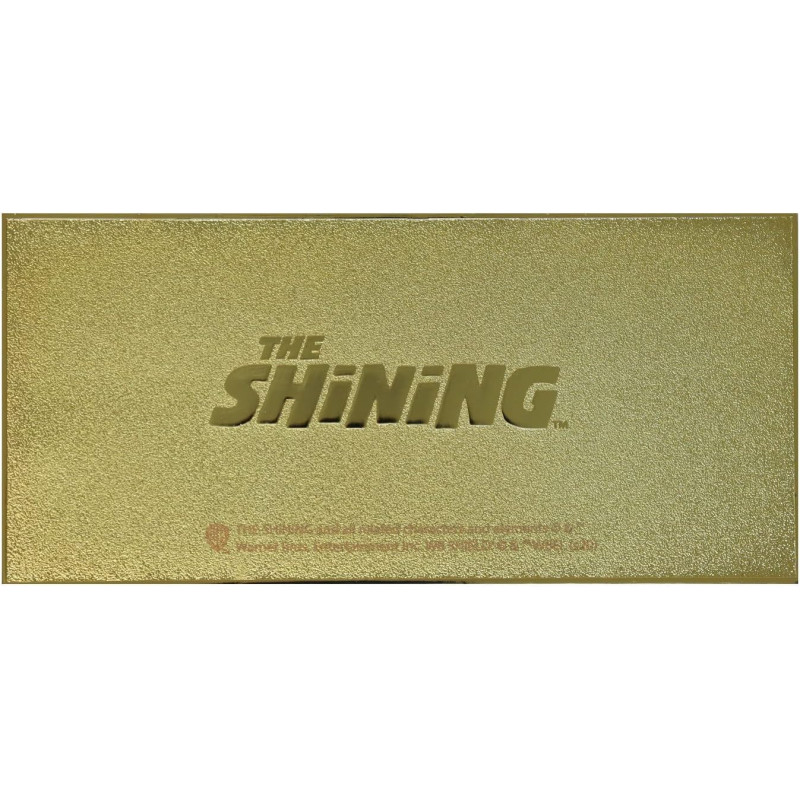 The Shining - Ticket plaqué or Overlook Hotel Ball 1980 exemplaires