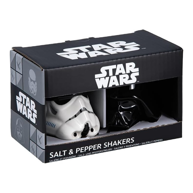 Star Wars - Salière et poivrière Darth Vader et Stormtrooper