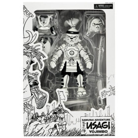 Usagi Yojimbo - Figurine Samurai Usagi Yojimbo Black & White Figure 18 cm