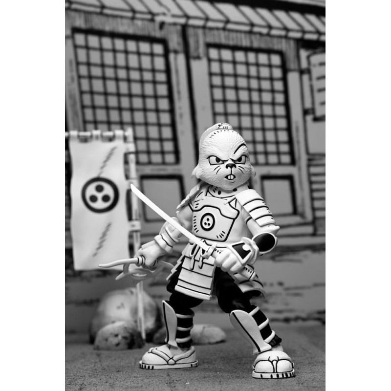 DÉCEMBRE 2024 : Usagi Yojimbo - Figurine Samurai Usagi Yojimbo Black & White Figure 18 cm