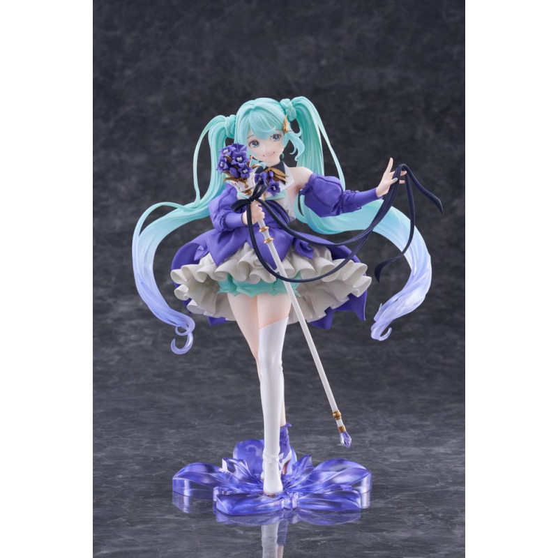 FÉVRIER 2025 : Hatsune Miku - Figurine AMP+ Version Birthday 2024 Flower