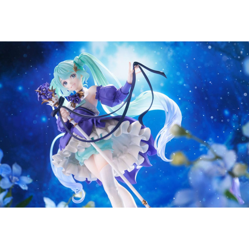 FÉVRIER 2025 : Hatsune Miku - Figurine AMP+ Version Birthday 2024 Flower