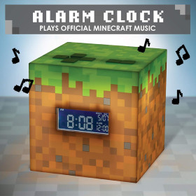 Minecraft - Réveil lumineux Bloc 11 cm