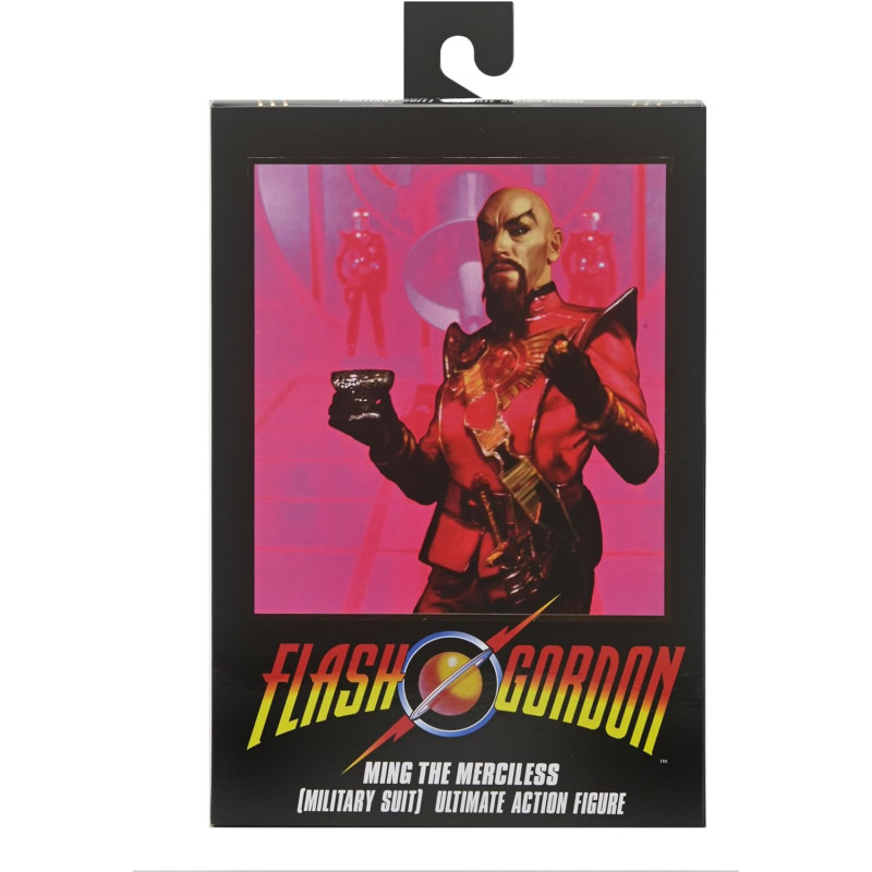 Flash Gordon (1980) - Figurine Ultimate Ming (Red Military Outfit) 18 cm