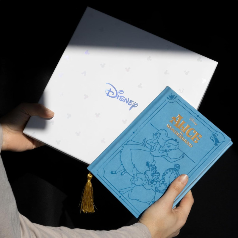 Disney :  Alice au Pays des Merveilles - Carnet A5 avec stylo et coffret