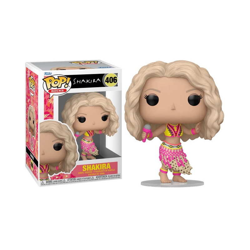 Pop! Rocks - Shakira Waka Waka n°406 BOITE ABIMEE