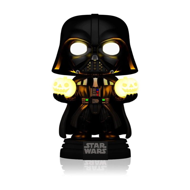 Star Wars - Pop! 15 cm - Darth Vader Halloween Light-Up n°727 BOITE ABIMEE