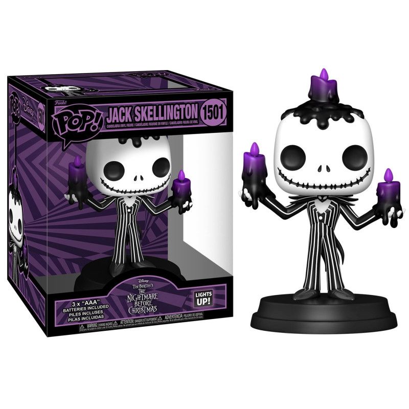 Nightmare Before Christmas - Pop! 15 cm - Jack Halloween Light-Up n°1501