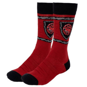 Game of Thrones : House of the Dragon - Paire de chaussettes Targaryen 35/41