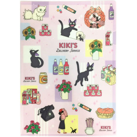 Kiki la Petite Sorcière - Chemise dossier A4 Jiji & Kiki Shopping