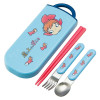 Ponyo sur la Falaise - Set de baguettes + cuillère + fourchette