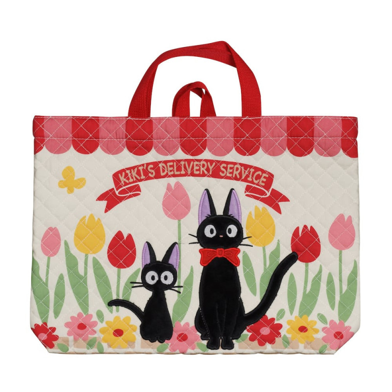 Kiki la Petite Sorcière - Sacoche écolier Jiji Tulipes