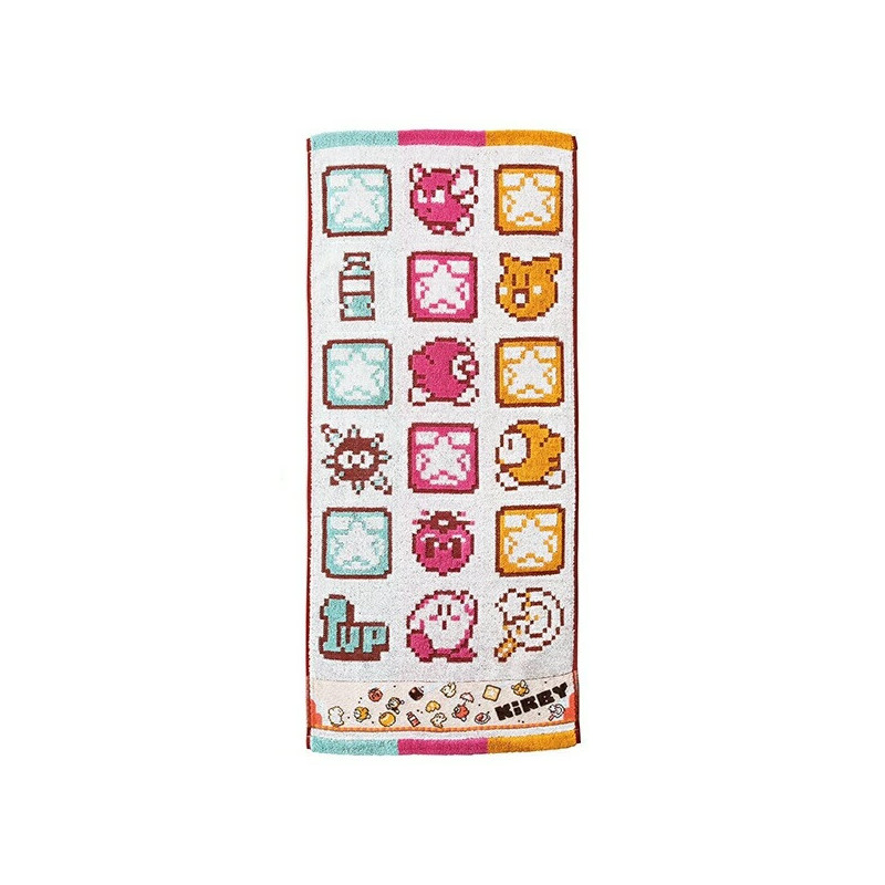 Kirby - Serviette Kirby Pixels 34 x 80 cm