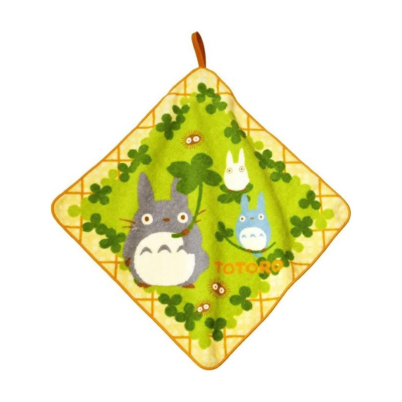 Mon voisin Totoro - Serviette à passant Trèfles 33 x 33 cm