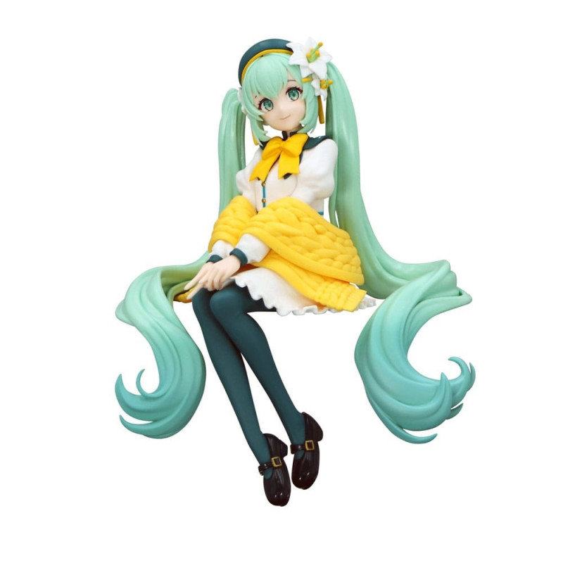 Hatsune Miku - Figurine PVC Noodle Stopper Flower Fairy Lily White Ver. 14 cm