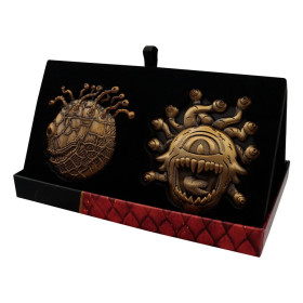 Dungeons & Dragons - 2 médaillons 50th Anniversary Beholder Twin Edition