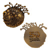 OCTOBRE 2024 : Dungeons & Dragons - 2 médaillons 50th Anniversary Beholder Twin Edition