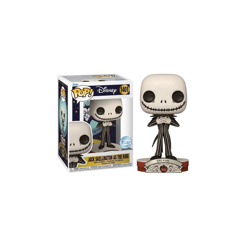 Nightmare Before Christmas - Pop! Tarot - Jack as The King n°1401