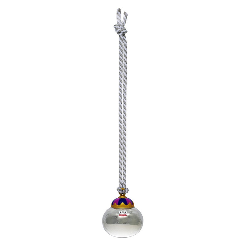 Dragon Quest - Porte-clé clochette Metal King Slime