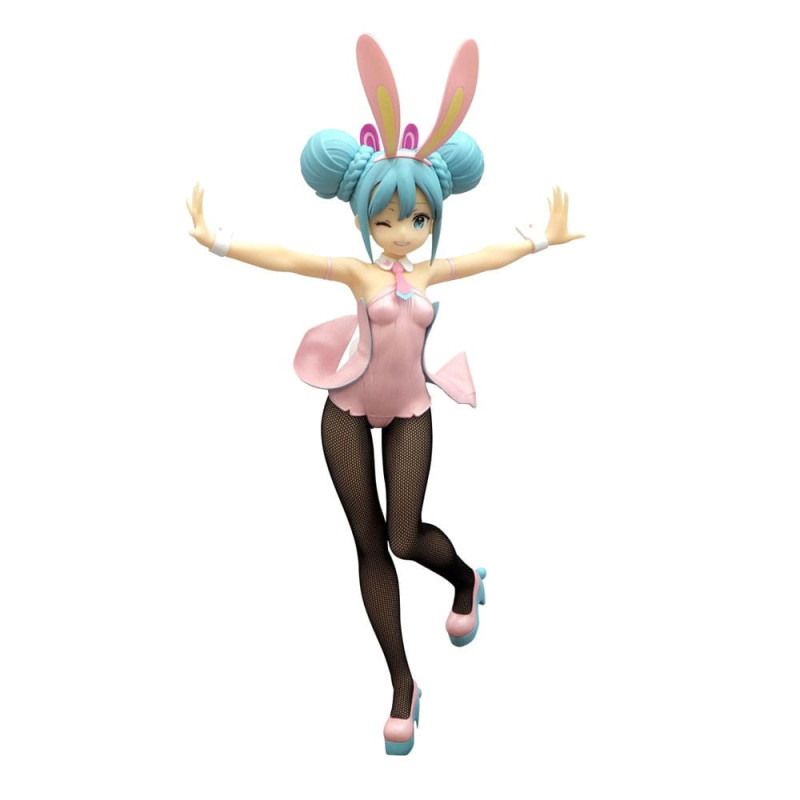 Hatsune Miku - Figurine BiCute Bunnies Wink Pearl Pink Color Ver. 30 cm