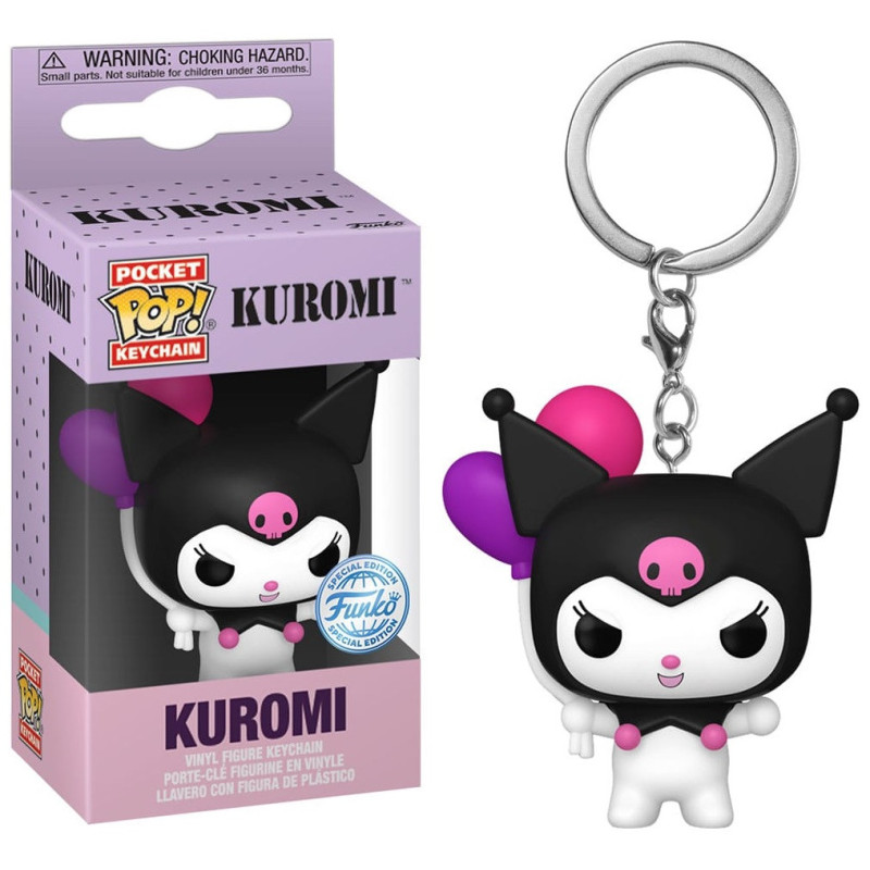 Sanrio - Pop! Pocket - Porte-clé Kuromi