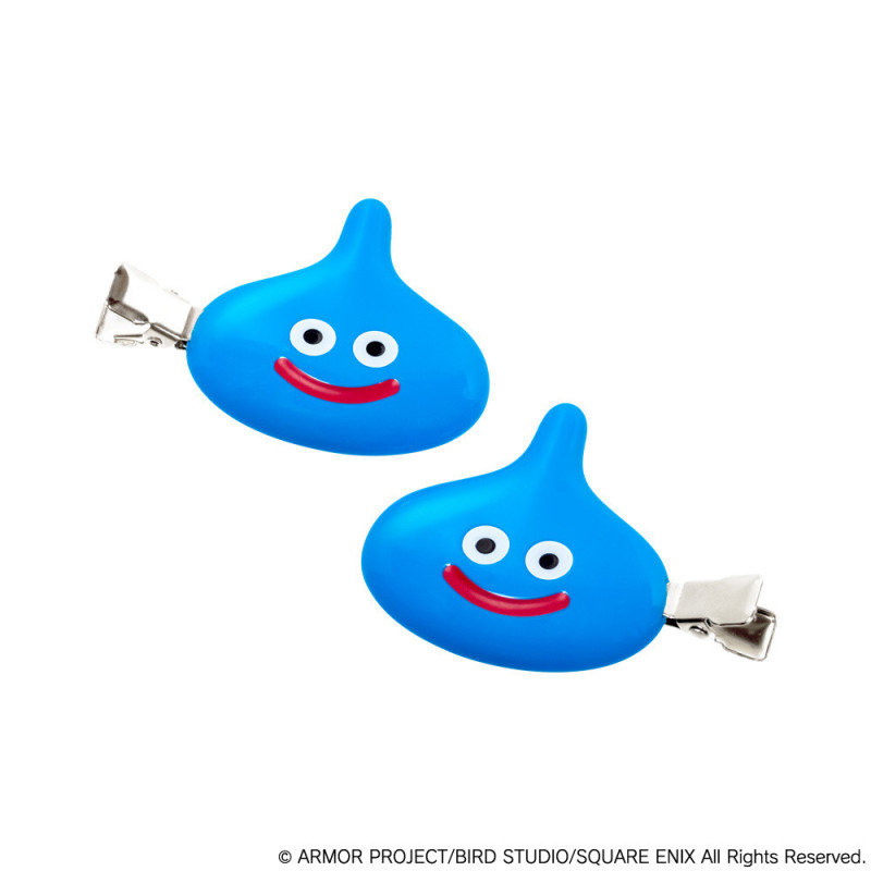 Dragon Quest - Set 2 barrettes pinces Slime