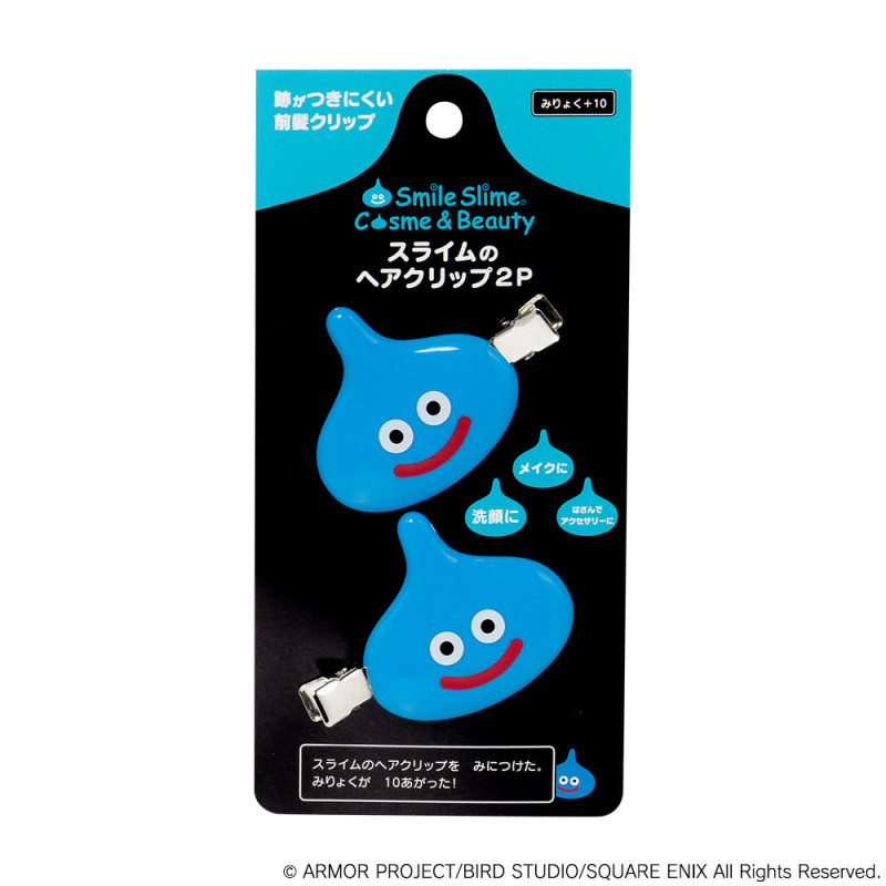 Dragon Quest - Set 2 barrettes pinces Slime